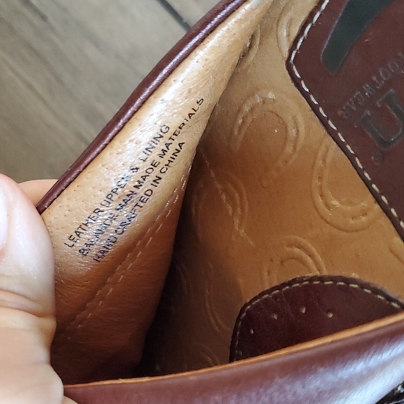 Born Women Comfort Leather Slide Mules Mary Jane Loafer  shoes sz 7 - Picture 9 of 10